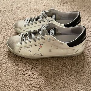 Golden goose designer shoes.